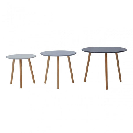 Solara Set Of 3 Round Tables