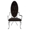 Kensington Silver Baroque Chair