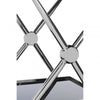 Orion 2 Tier Silver And Cross Design Trolley