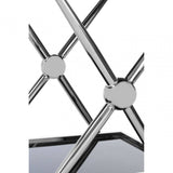 Orion 2 Tier Silver And Cross Design Trolley