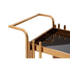 Orion 2 Tier Trolley with Rose Gold Frame