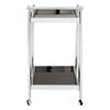Orion 2 Tier Trolley with Silver Finish Frame
