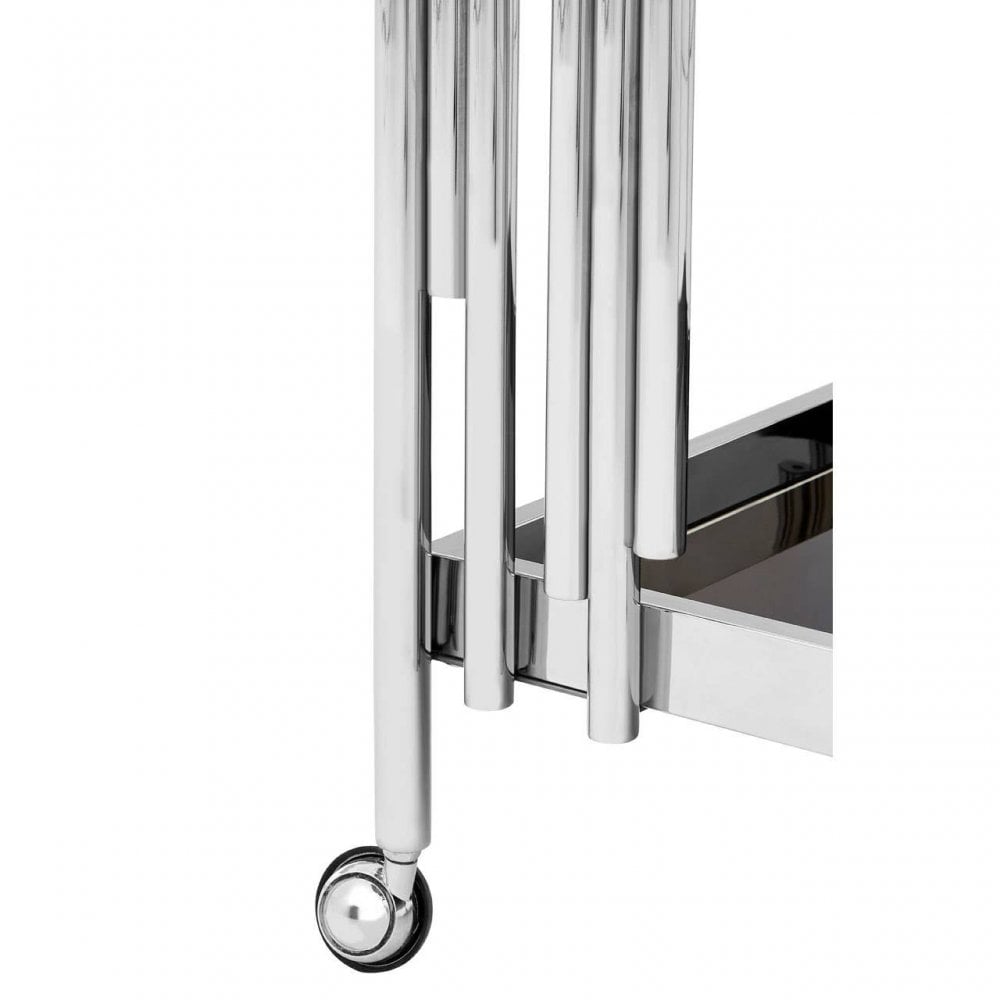 Orion 2 Tier Trolley with Silver Finish Frame