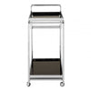 Orion 3 Tier Trolley with Silver Finish Frame