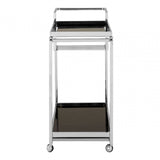 Orion 3 Tier Trolley with Silver Finish Frame