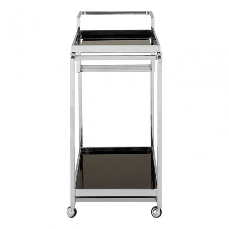 Orion 3 Tier Trolley with Silver Finish Frame