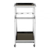 Orion 3 Tier Trolley with Silver Finish Frame