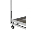 Orion 3 Tier Trolley with Silver Finish Frame