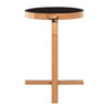 Orion Rose Gold Side Table With T Base