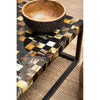 Shelby Mother of Pearl top Square Coffee Table