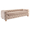 Sienna Coffee Velvet 3 Seat Sofa