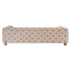 Sienna Coffee Velvet 3 Seat Sofa