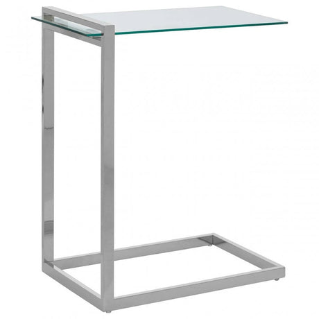 Belmore Chrome Finish End Table