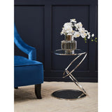 Belmore Clear Glass End Table