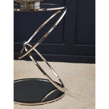 Belmore Clear Glass End Table