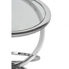 Belmore Clear Glass End Table