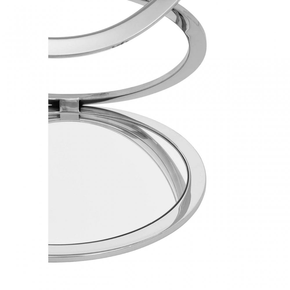 Belmore Clear Glass End Table
