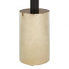 Belmore End Table With Warm Metallic Base