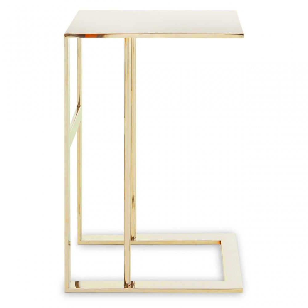 Belmore Gold Side Table