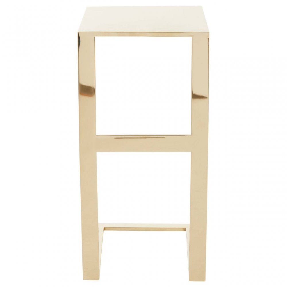 Belmore Gold Side Table