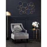 Belmore Gold Side Table