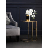 Belmore Gold Side Table