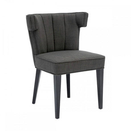 Belmore Grey Polyester Dining Chair