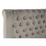 Astoria Steel Shade Kingsize Ottoman Bed