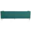 Sereno 3 Seat Green Sofa