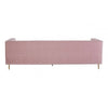 Sereno 3 Seat Pink Sofa