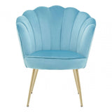 Marlow Velvet Scalloped Chair