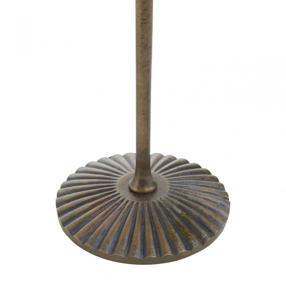 Addison Large Antique Brass Finish Side Table
