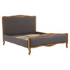 Ashton Grey Fabric Kingsize Bed