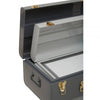 Avalon Set Of Three Assorted Grey Storage Trunks