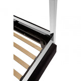 Kensington Black Velvet Bed