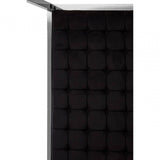 Kensington Black Velvet Bed