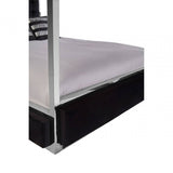 Kensington Black Velvet Bed