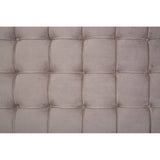 Kensington Grey Velvet Bed