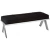 Kensington Silver Finish Bench