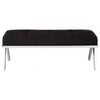 Kensington Silver Finish Bench