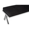 Kensington Silver Finish Bench