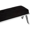 Kensington Silver Finish Bench