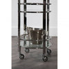 Kensington Silver Finish Cart