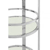 Kensington Silver Finish Cart
