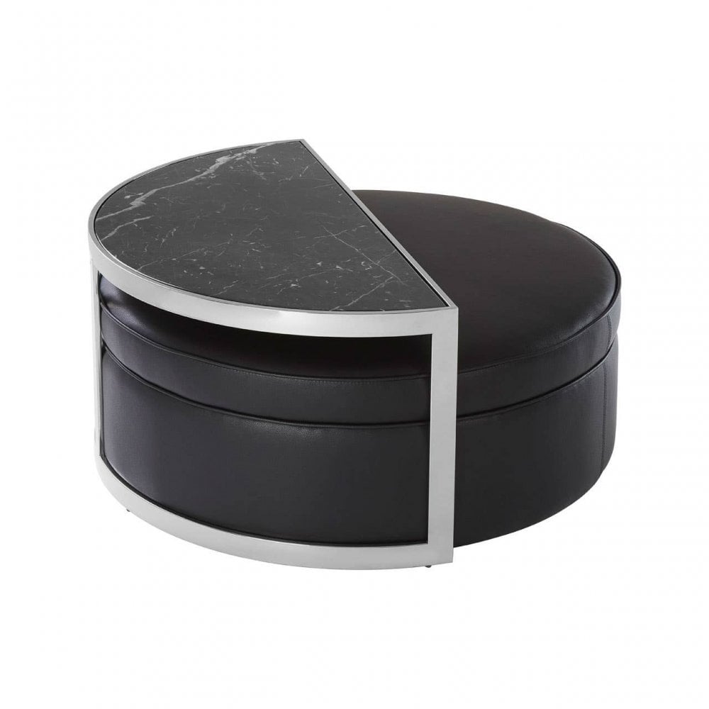 Kensington Stool And Coffee Table Set