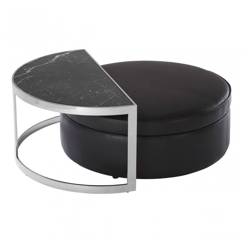 Kensington Stool And Coffee Table Set