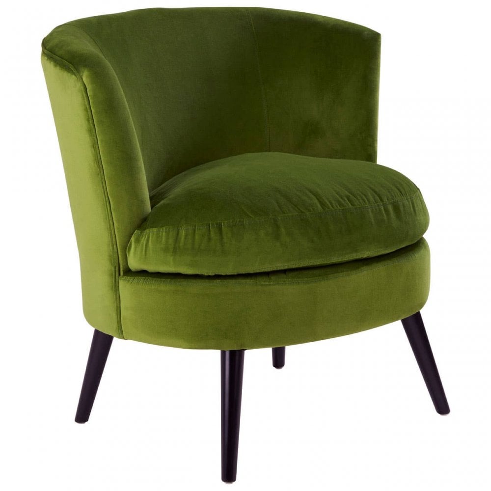 Carter Green Round Armchair