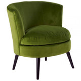 Carter Green Round Armchair