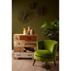 Carter Green Round Armchair