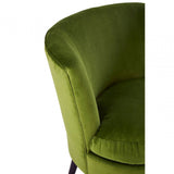 Carter Green Round Armchair